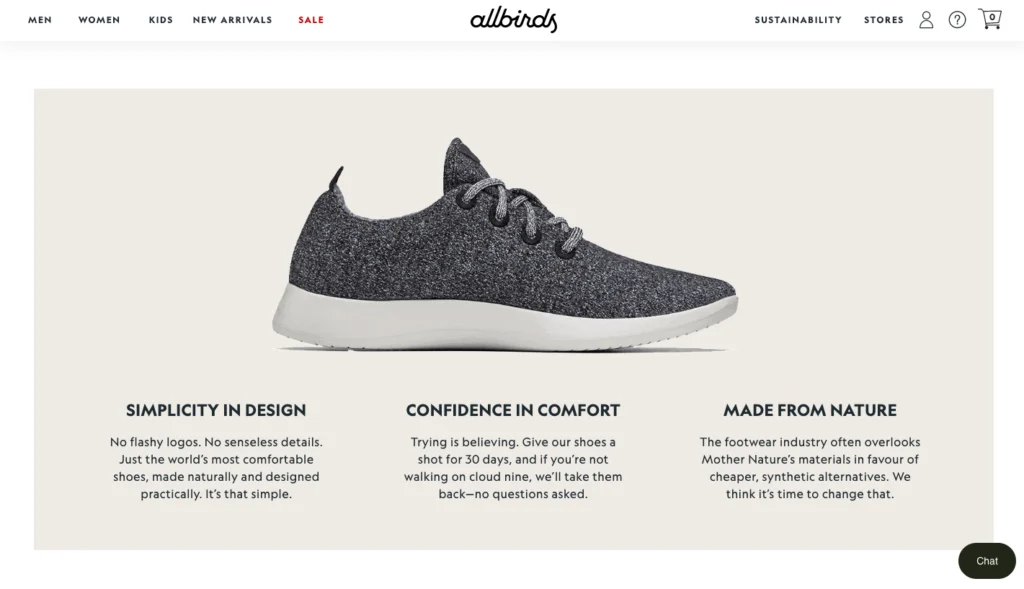 Allbirds our story